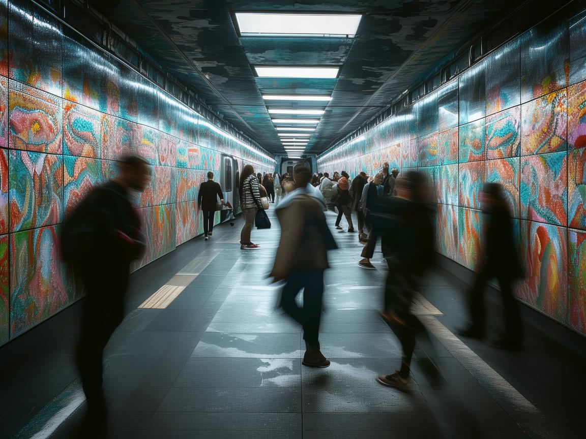 地铁站点，如何通过舞蹈编织城市流动的风景线？