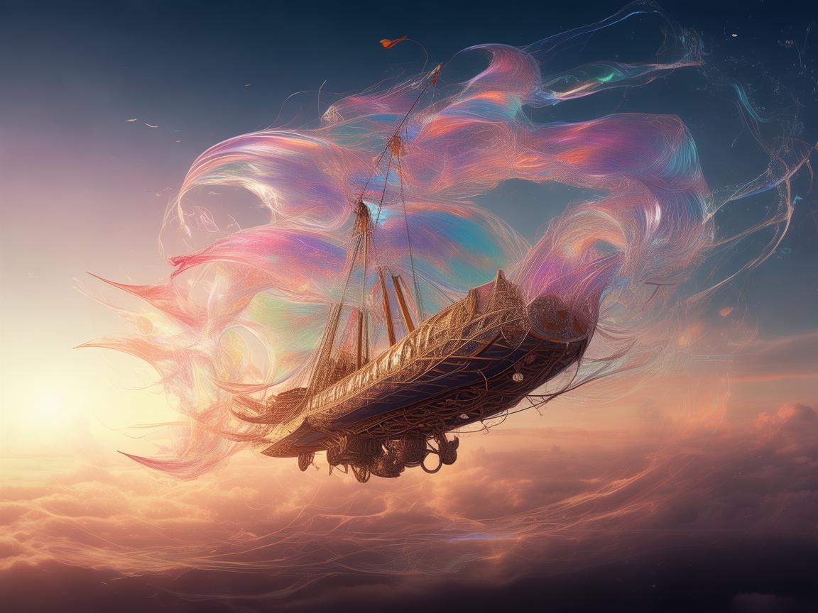 飞艇舞动，如何在空中编织舞蹈的梦幻轨迹？
