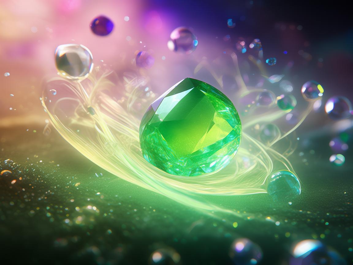 绿宝石，舞动奇幻色彩的流光