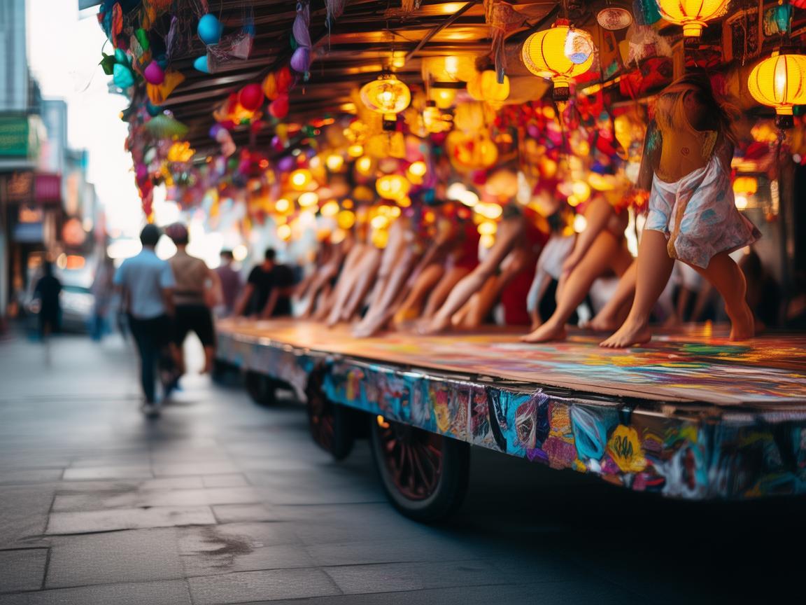 餐车上的舞蹈，如何在移动空间中创造流动的舞台？