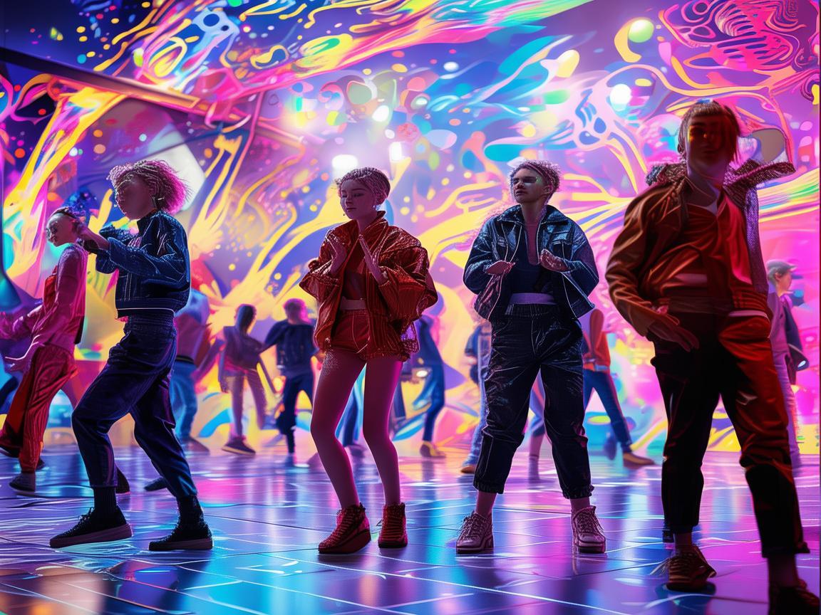 青少年装舞蹈创作，活力与个性的交织