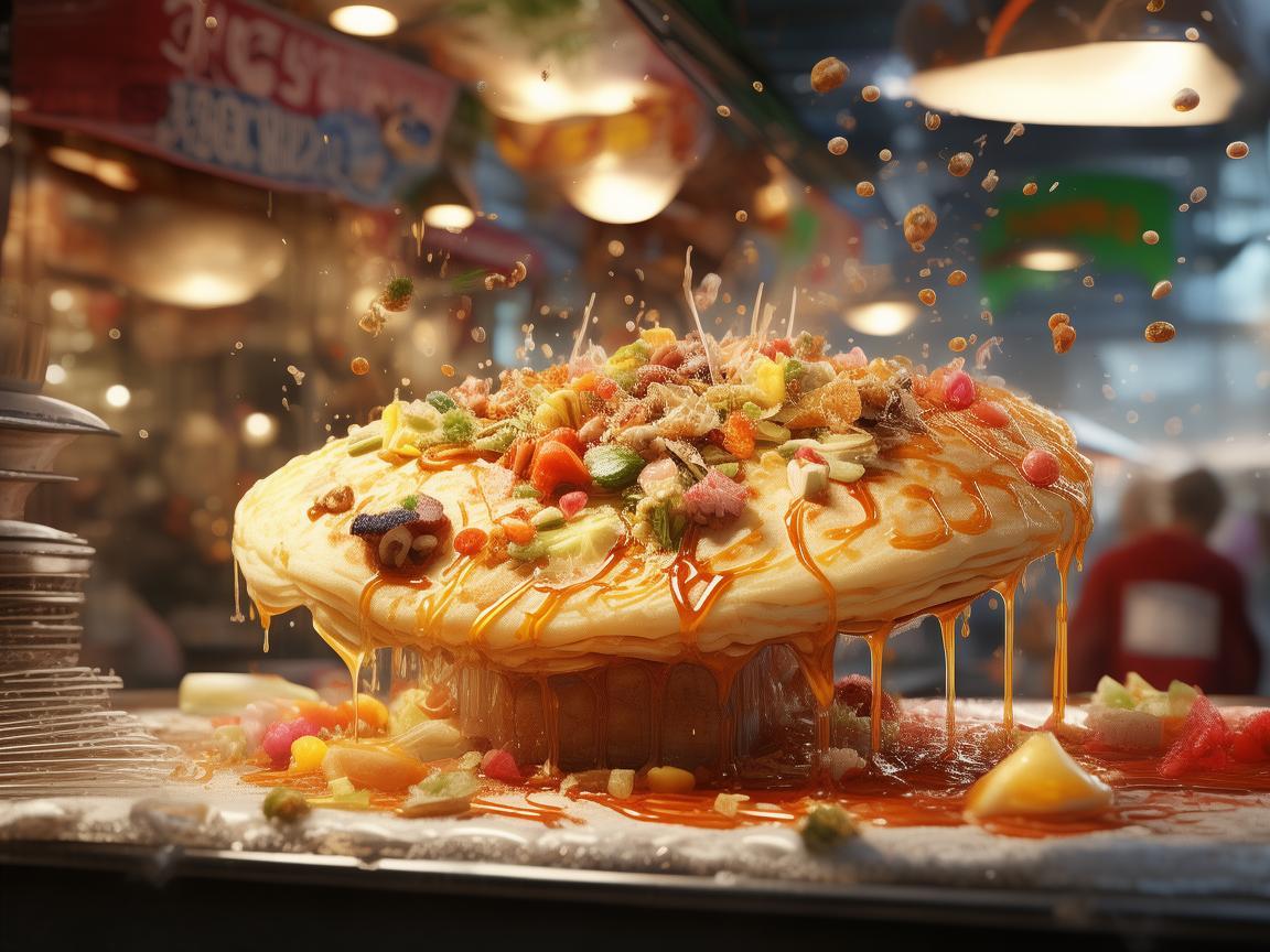 舞动舌尖上的煎饼果子