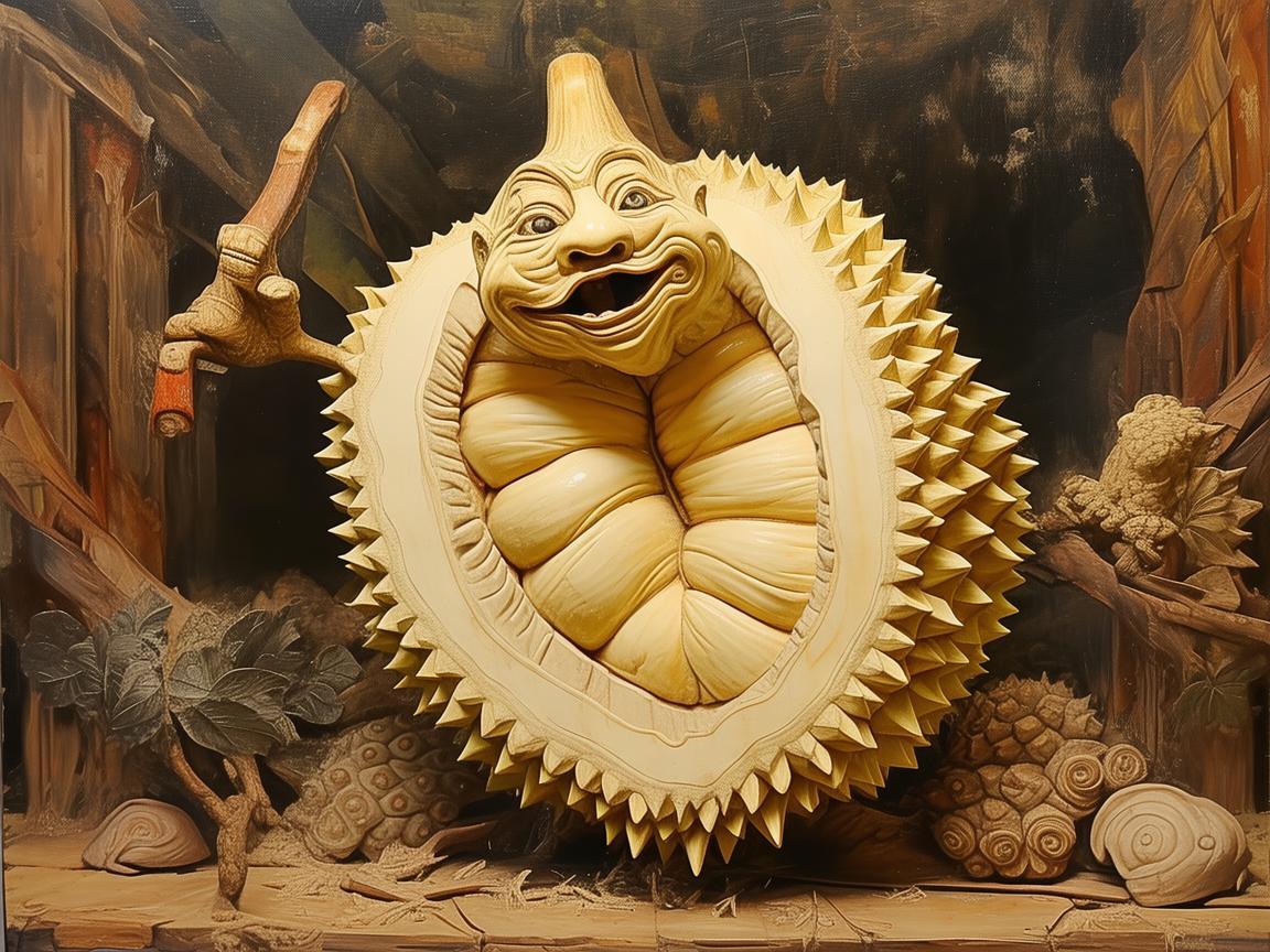 舞动榴莲，独特韵味的艺术表达