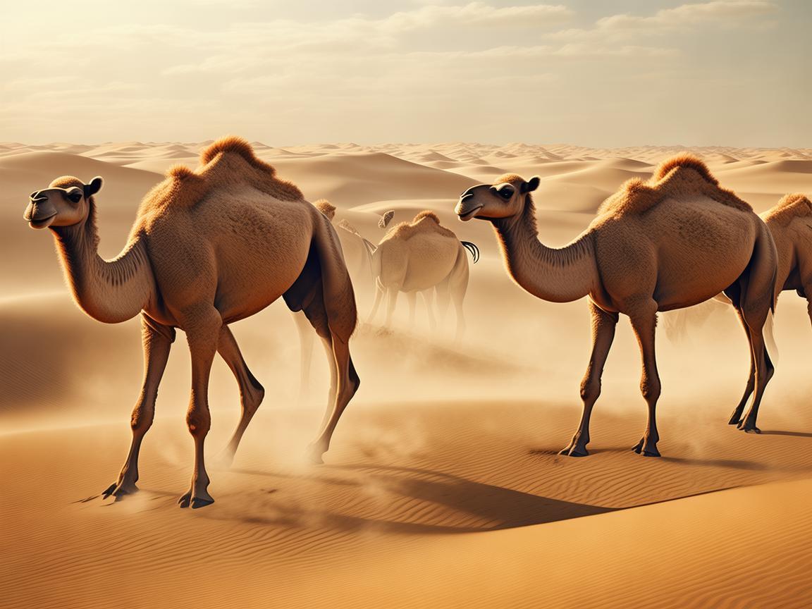 舞韵驼铃，穿越沙漠驼峰的律动