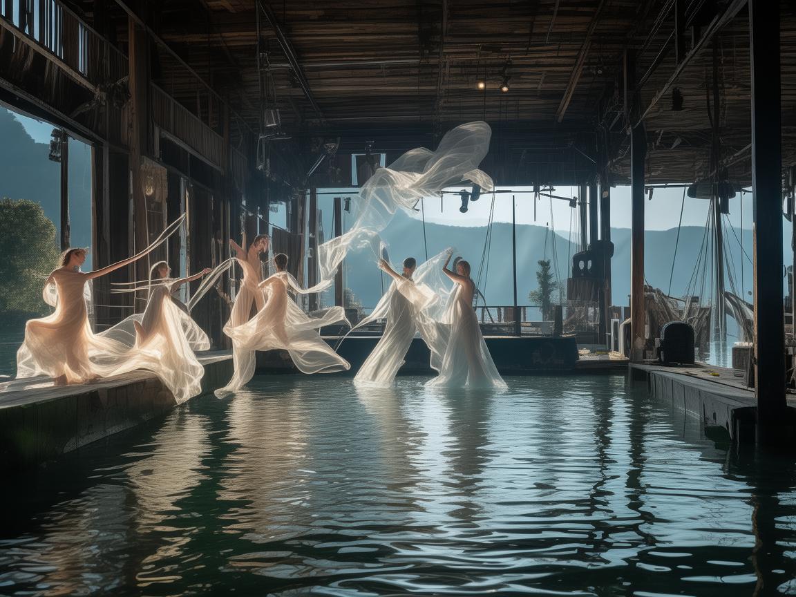 码头,舞影交织的别样舞台 码头,舞影交织的别样舞台