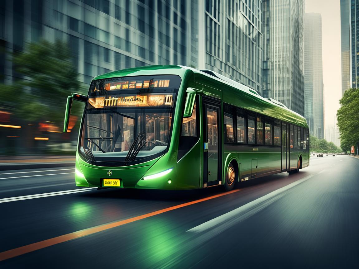 氢能源公交车，律动城市的绿色舞者