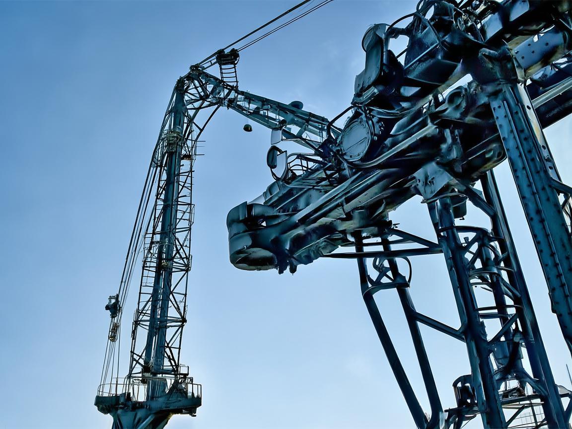 铁路救援起重机，舞动钢铁的力量之美