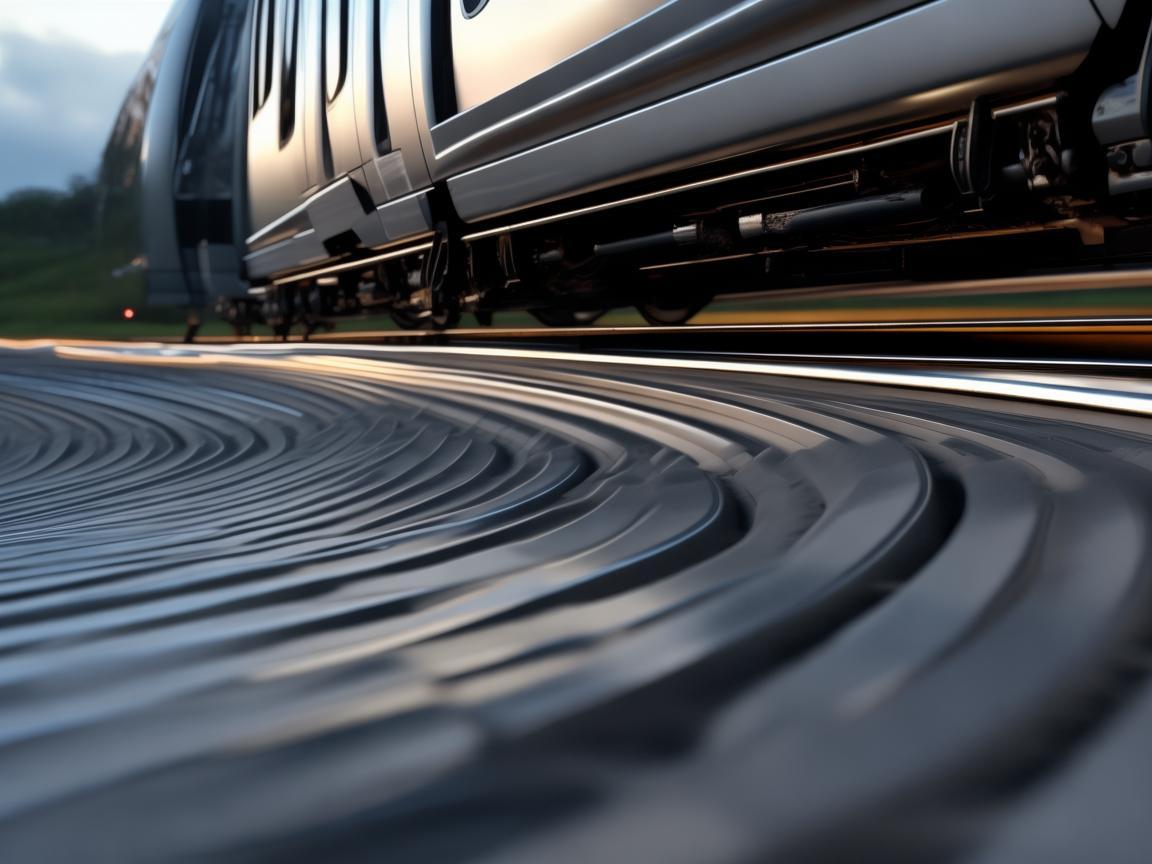 轻轨列车，舞动轨道上的灵动乐章