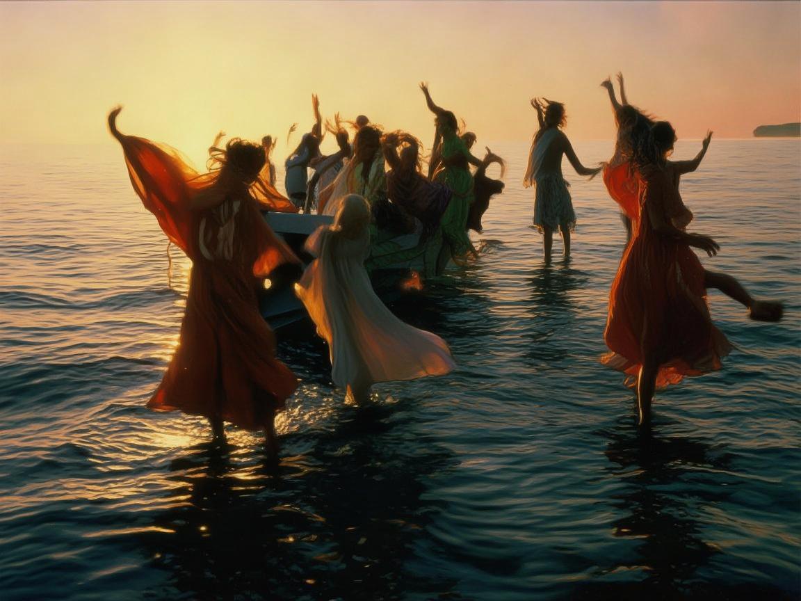 于救生筏上舞出生命之姿