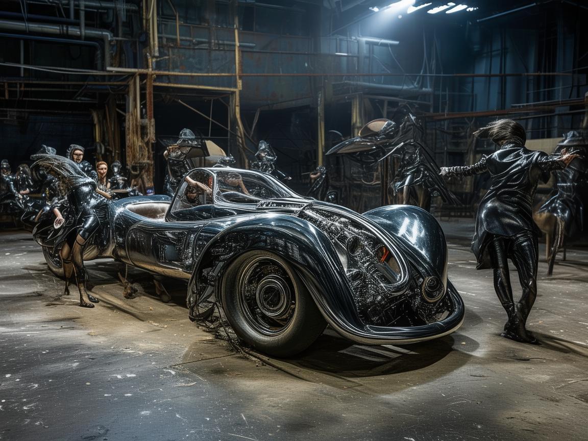 以牵引车头为灵感，编创独特舞蹈篇章