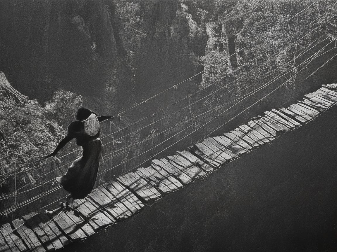跨越吊桥，舞蹈中的惊险与艺术交融