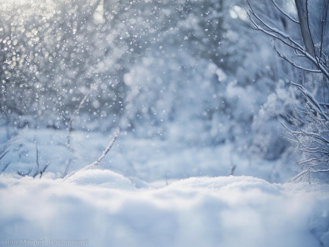 雪舞纷飞，演绎冬日的灵动乐章